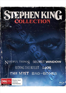 Stephen King Collection | Needful Things / Secret Window / Riding the Bullet / 1408 / The Mist / Bag of Bones  |   Blu-Ray